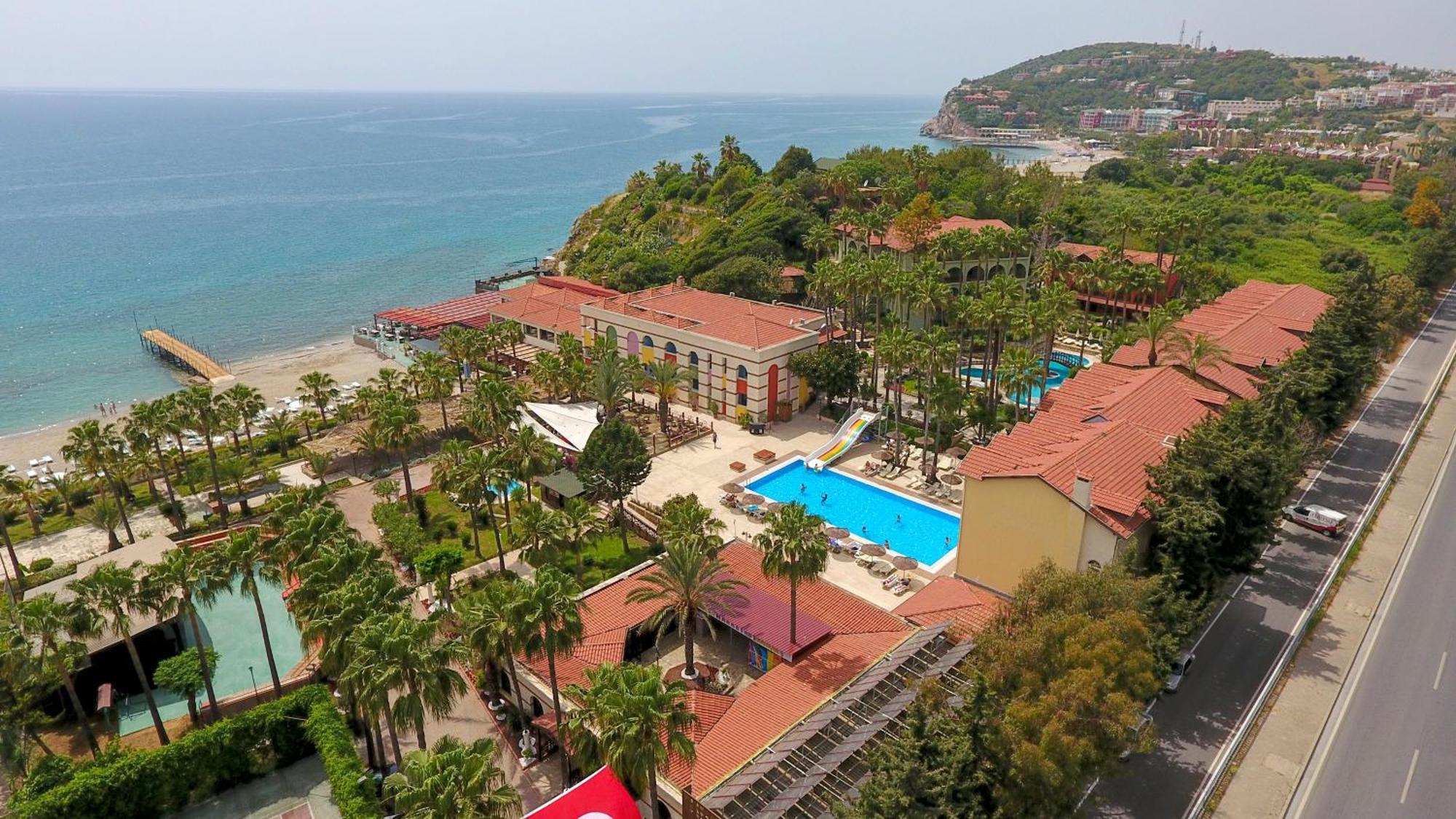 Green Paradise Beach Hotel Toslak Buitenkant foto